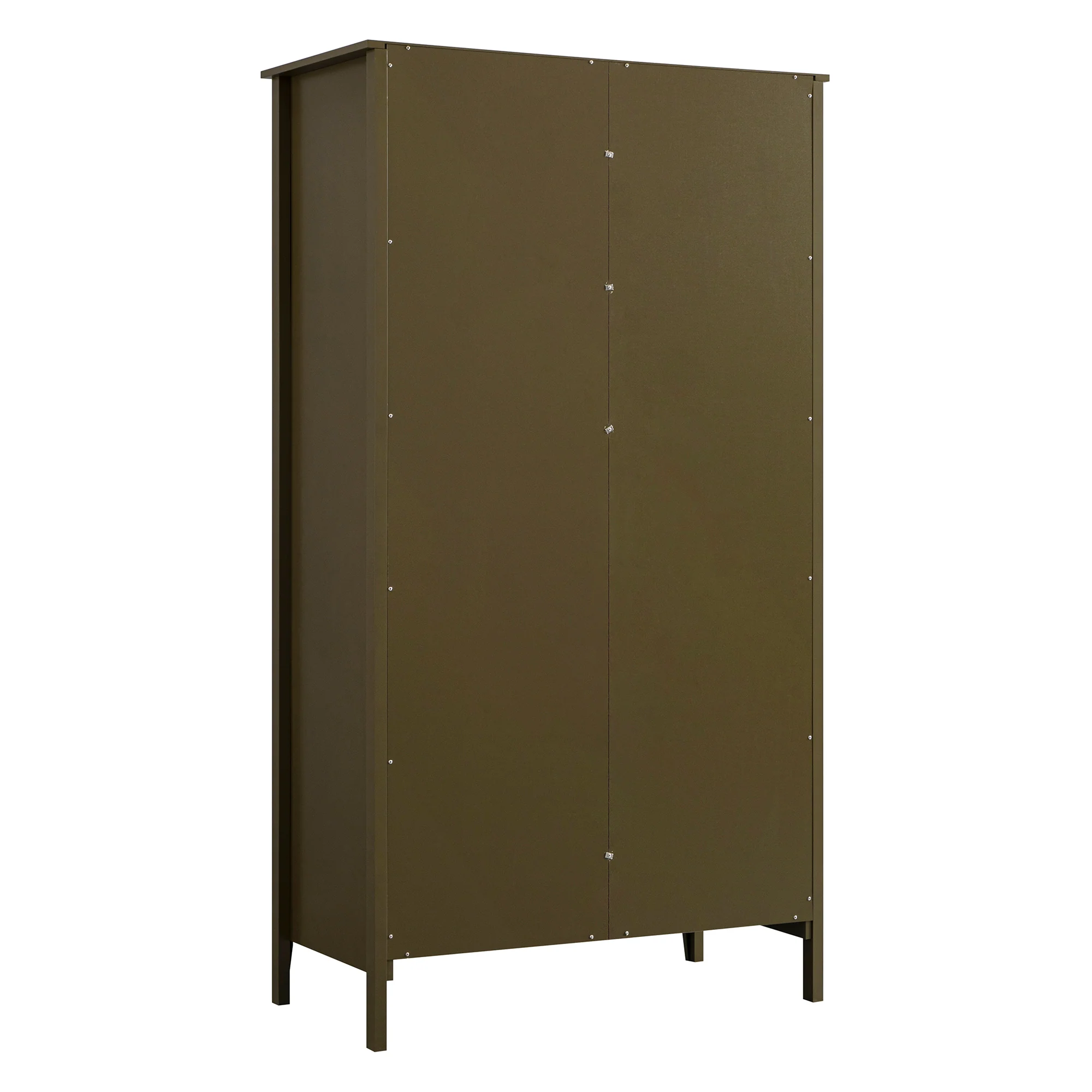 Oakham Mirrored Double Wardrobe, Olive Grove - Image 13